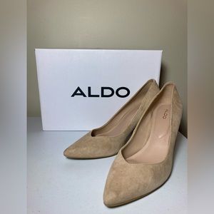 (NEW) Aldo Suede heels 7.5